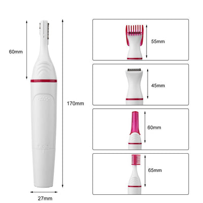 5 in 1 Female Eyebrow Trimmer