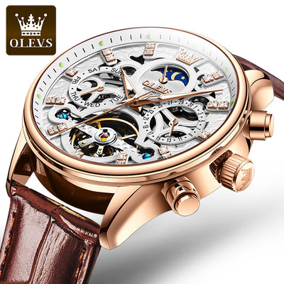 OLEVS Automatic Mechanical And Waterproof Watches For Men