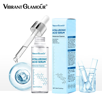 VIBRANT GLAMOUR Hyaluronic Acid Face Serum Anti-Aging Whitening Moisturizing