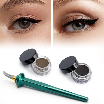 Eyeshadow brush Eyeliner Gel Reusable Silicone Eyeliner