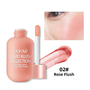 4 Color Liquid Blush Natural Brighten Cheek Skin Tone Makeup