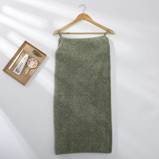 Microfiber Bath Robe Women Towels